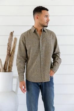Braintree Hemp Dandelion Print Shirt