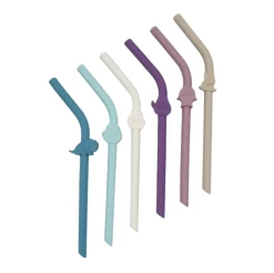 Melii Silicone Straw Set Of 6