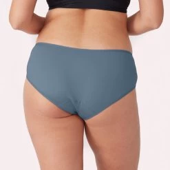 Love Luna Midi Period Brief -Home Sales Store Midi chambray Back 1800x1800