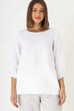Naturals By O & J Sophie Tunic – Linen