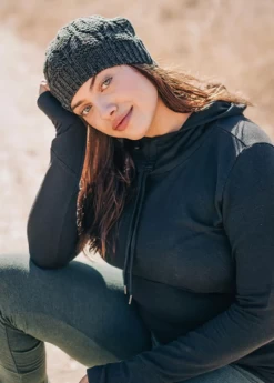 Nomads Hemp Wear Alaska Beanie -Home Sales Store Nomads Alaska Hemp Beanie Forest Green True Hemp Culture3