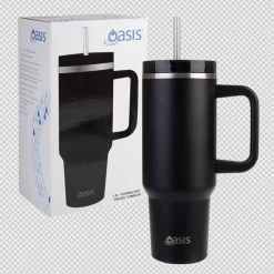Oasis Commuter Travel Tumbler – 1.2L -Home Sales Store Oasis Commuter Tumbler Black