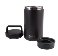 Oasis Insulated Food Flask – 700ml -Home Sales Store Oasis Insulated Food Flask Black 1 700ml
