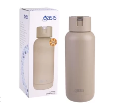 Oasis Moda Insulated Stainless Steel Drink Bottle – 1L -Home Sales Store Oasis Moda 1L Latte