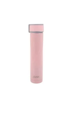 Oasis Skinny Mini Insulated Water Bottle 250ml -Home Sales Store Oasis skinny mini drink bottle pastel pink