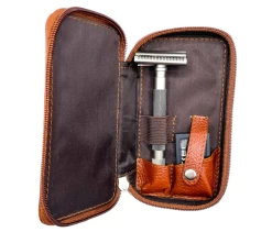 Parker Leather Safety Razor Travel Case 5 Parker Leather Safety Razor Travel Case -Home Sales Store Parker safety razor travel case 2