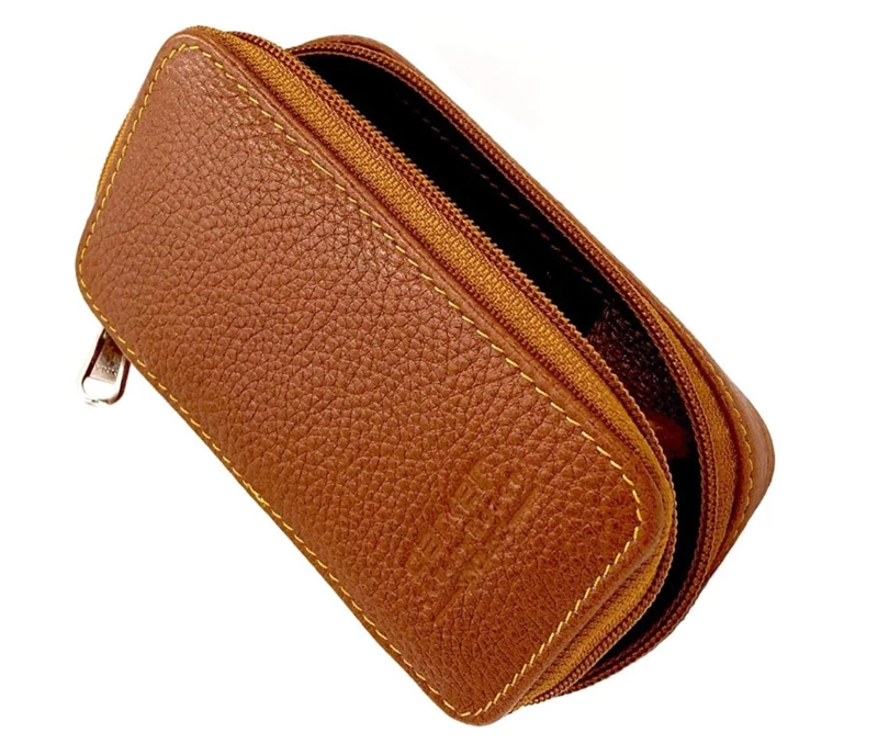 Parker Leather Safety Razor Travel Case 1 Parker Leather Safety Razor Travel Case