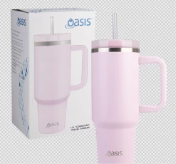 Oasis Commuter Travel Tumbler – 1.2L -Home Sales Store Pink Lemonade Commeter Travel Tumbler