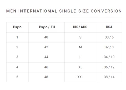 Psylo Lipat Pants – Black -Home Sales Store Psylo Men s size guide