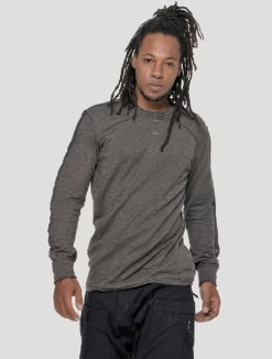 Psylo Long Sleeve Slub Tee
