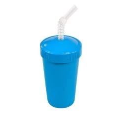 Replay Straw Cup With Reusable Straw 17 Replay Straw Cup With Reusable Straw -Home Sales Store Replay straw sky blue