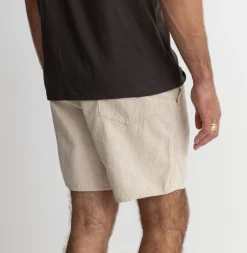 Rhythm Classic Linen Jam Shorts -Home Sales Store Rhythm Classic Linen Jam Shorts Sand 2