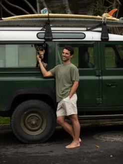 Rhythm Classic Linen Jam Shorts -Home Sales Store Rhythm Classic Linen Jam Shorts Sand life 1