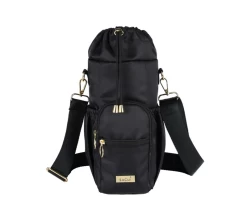 Sachi Insulated Bottle Bag -Home Sales Store Sachi crossbody bottle bag insulated Black 1