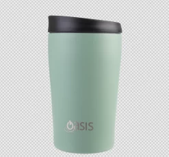 Oasis Travel Cup – 380ml -Home Sales Store Sage Stainless Steel Travel Cup Oasis