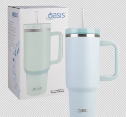 Oasis Commuter Travel Tumbler – 1.2L -Home Sales Store Sea Mist Commuter Travel Tumbler