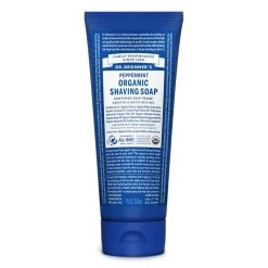 Dr. Bronner's Dr. Bronner’s Organic Shaving Soap 207ml -Home Sales Store Shaving Soap Peppermint