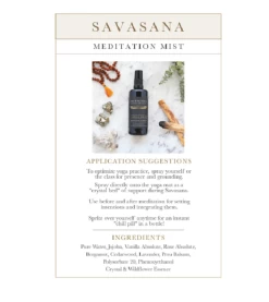 Shemana Savasana Meditation Mist – 100ml -Home Sales Store Shemana Savasana meditation mist2