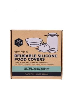 Ever Eco Silicone Food Covers Set Of 6
