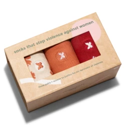 Socks That Stop Violence Against Women