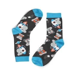 Funky Sock Co Bamboo Socks -Home Sales Store Space Koalas Crazy happy Funky Socks Sock2