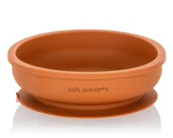 Kids Concepts Silicone Suction Bowl -Home Sales Store Spiced Pumpkin Suction Bowl Kids Concepts