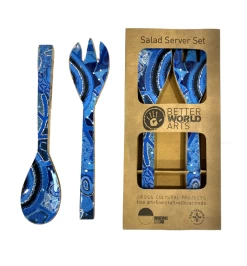 Better World Arts Salad Server Set 8 Better World Arts Salad Server Set -Home Sales Store Theo hudson Salad Server