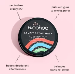 Woohoo Armpit Detox Mask -Home Sales Store Woohoo armpit detox 2