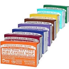 Dr. Bronner's Dr Bronner Castile Soap Bar 140g
