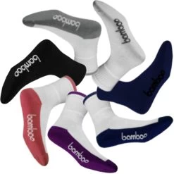 Bamboo Textiles Crew Sport Sock