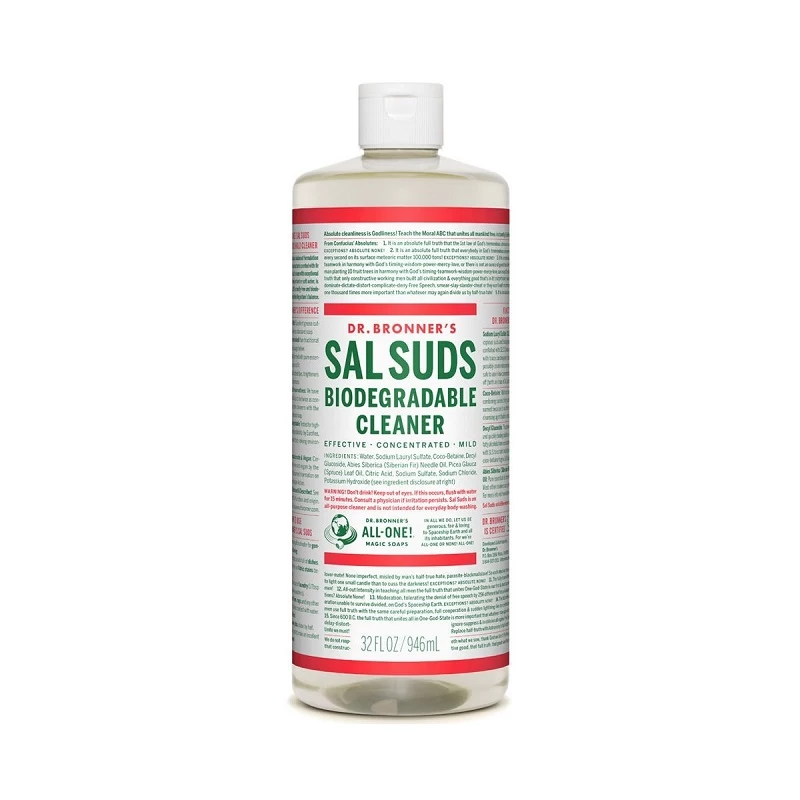 Dr. Bronner's Dr Bronner’s Sal Suds Biodegradable Cleaner 946ml 1 Dr. Bronner's Dr Bronner’s Sal Suds Biodegradable Cleaner 946ml
