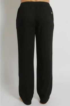 MSB 196 Men’s Beach Pants- Hemp Bamboo -Home Sales Store msb196 blk b