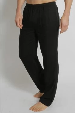 MSB 196 Men’s Beach Pants- Hemp Bamboo -Home Sales Store msb196 blk s