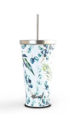 Cheeki Insulated Smoothie Tumbler – 500ml – Designer Range -Home Sales Store watercolour tumbler web