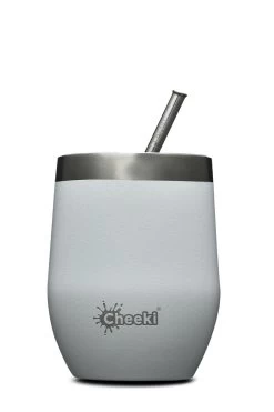 Cheeki Insulated Wine Tumbler – 320ml -Home Sales Store white320ml